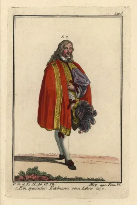 Framed Print : Spanish nobleman, 1577 Framed Print : Spanish nobleman, 1577
