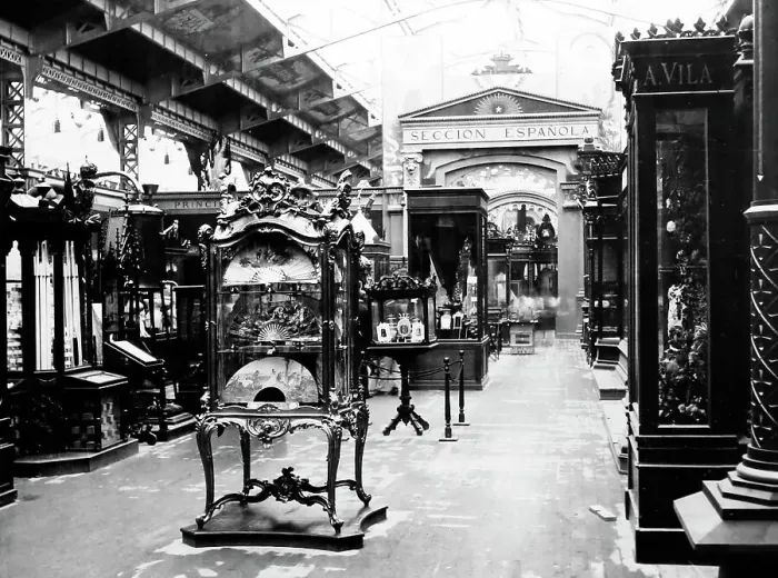 Framed Print : Spanish Pavilion, Exposition Universelle, Paris, 1889 Framed Print : Spanish Pavilion, Exposition Universelle, Paris, 1889
