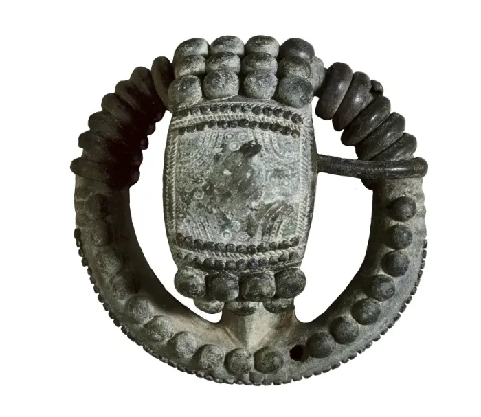 Framed Print : Spanish ring-shaped fibula of the Second Iron Framed Print : Spanish ring-shaped fibula of the Second Iron