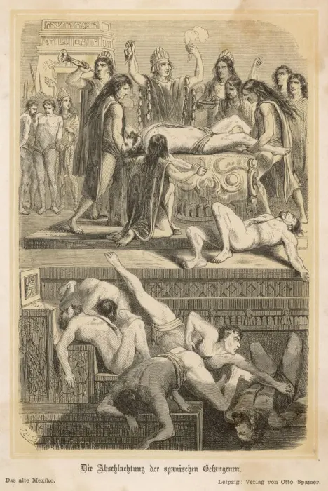 Framed Print : SPANISH SACRIFICED Framed Print : SPANISH SACRIFICED