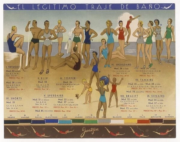 Spanish Swimwear 1934