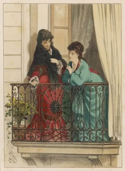 Framed Print : Spanish Women 1878 Framed Print : Spanish Women 1878