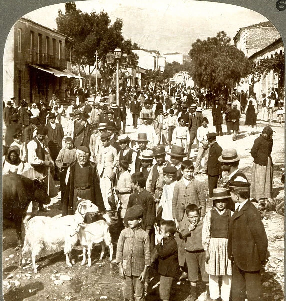 Sparta on Market Day, Greece