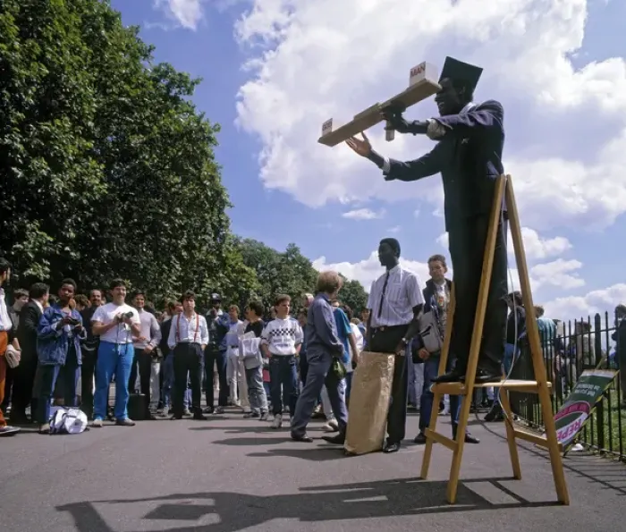 Framed Print : Speakers Corner Framed Print : Speakers Corner