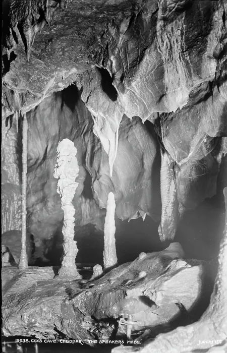 Framed Print : The Speaker's Mace in Cox's Cave Framed Print : The Speaker's Mace in Cox's Cave
