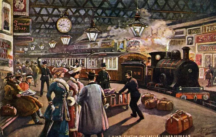 Framed Print : Special Liner Express Framed Print : Special Liner Express
