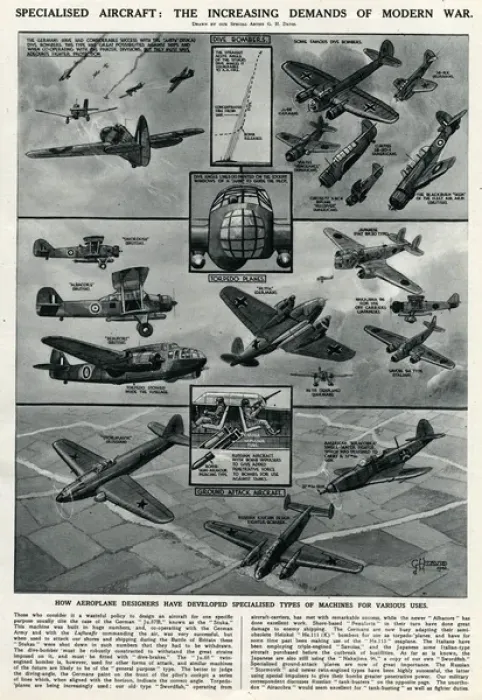 Framed Print : Specialised aircraft by G. H. Davis Framed Print : Specialised aircraft by G. H. Davis