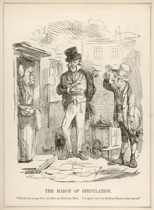 Framed Print : Speculation, 1845 Framed Print : Speculation, 1845