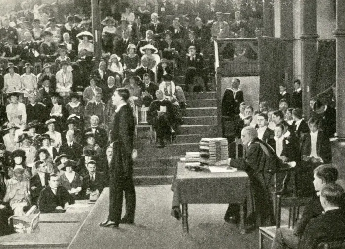 Framed Print : Speech day at a typical English public school Framed Print : Speech day at a typical English public school