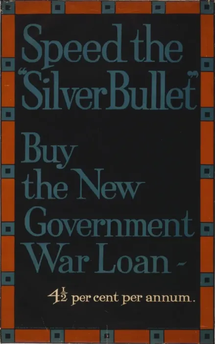 Framed Print : Speed the silver bullet. Buy the new government war loan - 4 Framed Print : Speed the silver bullet. Buy the new government war loan - 4