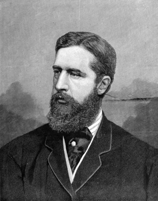 Framed Print : Spencer Cavendish, Marquis of Hartingdon (1833-1908) Framed Print : Spencer Cavendish, Marquis of Hartingdon (1833-1908)
