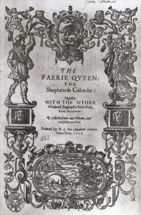 Framed Print : SPENSER, Edmund (1552-1599). The Faerie Queen Framed Print : SPENSER, Edmund (1552-1599). The Faerie Queen
