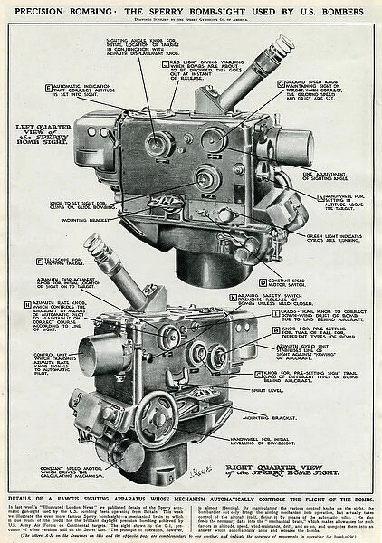 Sperry bomb-sight apparatus 1944