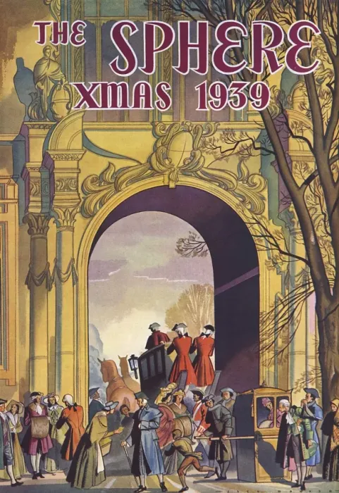 Framed Print : The Sphere Christmas Number 1939 Framed Print : The Sphere Christmas Number 1939
