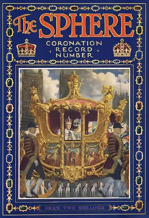 Framed Print : The Sphere Coronation Record Number Framed Print : The Sphere Coronation Record Number