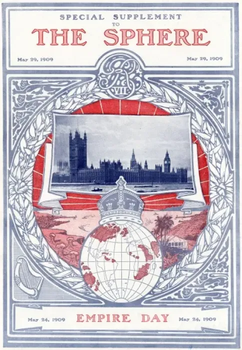 Framed Print : The Sphere Empire Day supplement Framed Print : The Sphere Empire Day supplement