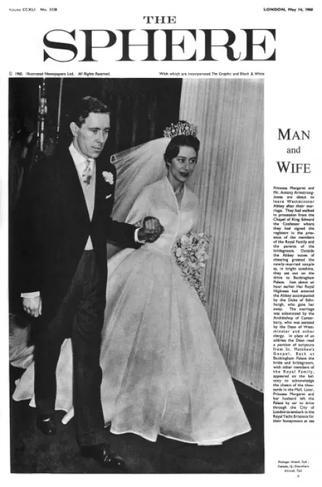 Framed Print : The Sphere, Royal Wedding Number 1960 Framed Print : The Sphere, Royal Wedding Number 1960
