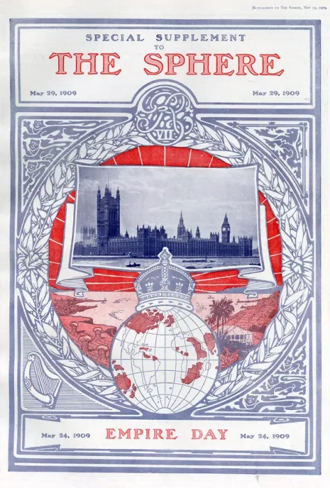 Framed Print : Sphere special supplement for Empire Day Framed Print : Sphere special supplement for Empire Day