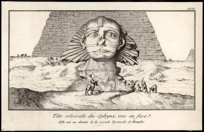 Framed Print : Sphinx (Denon) Framed Print : Sphinx (Denon)