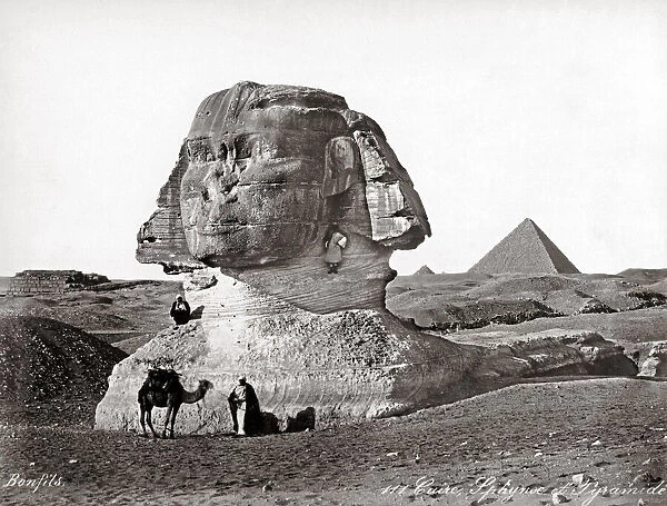 The Sphinx, Egypt, c. 1890 s