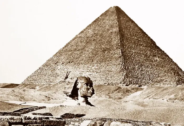 Framed Print : The Sphinx, Egypt, Victorian period Framed Print : The Sphinx, Egypt, Victorian period