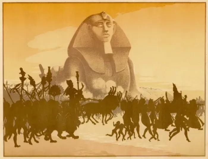 Framed Print : Sphinx - Newly Erected Framed Print : Sphinx - Newly Erected