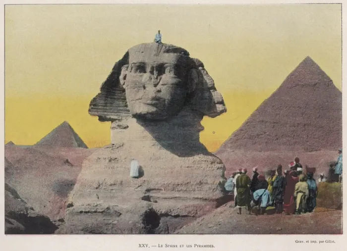 Framed Print : Sphinx and Pyramids Framed Print : Sphinx and Pyramids