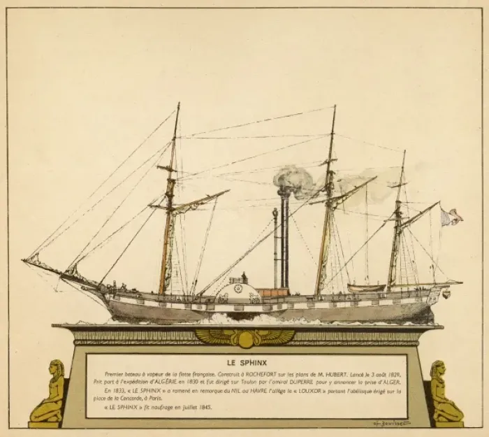 Framed Print : Sphinx Steamship Framed Print : Sphinx Steamship