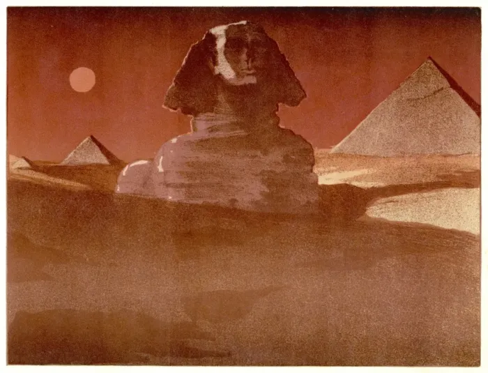 Framed Print : Sphinx at Sunset Framed Print : Sphinx at Sunset