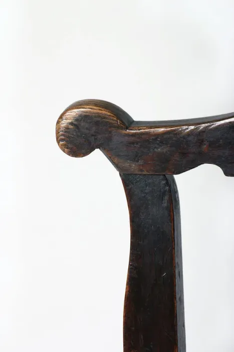 Framed Print : Spindle-back armchair, detail Framed Print : Spindle-back armchair, detail