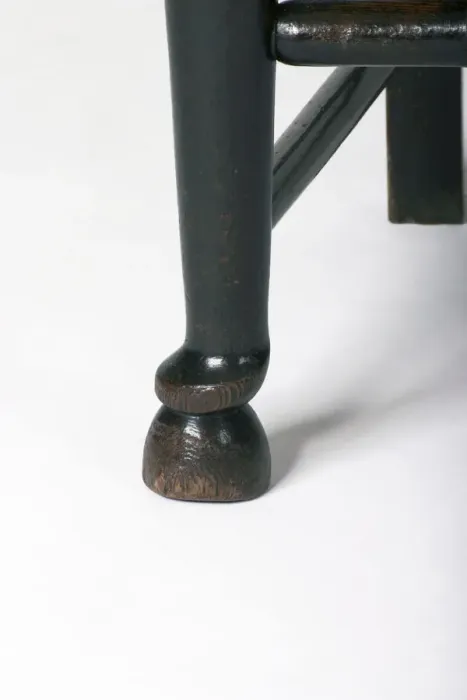 Framed Print : Spindle-back armchair, detail Framed Print : Spindle-back armchair, detail