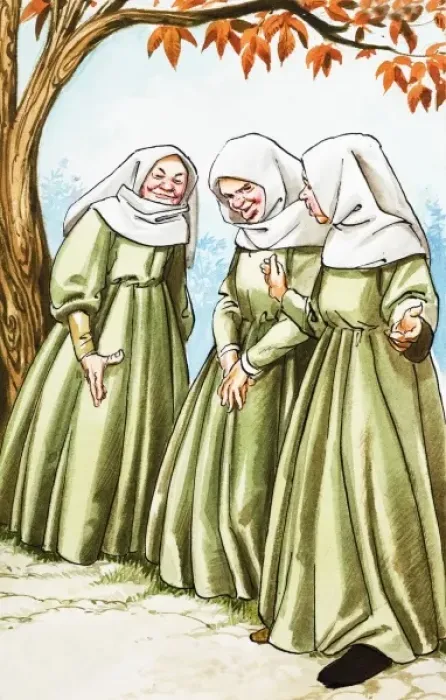 Framed Print : The Three Spinners Framed Print : The Three Spinners