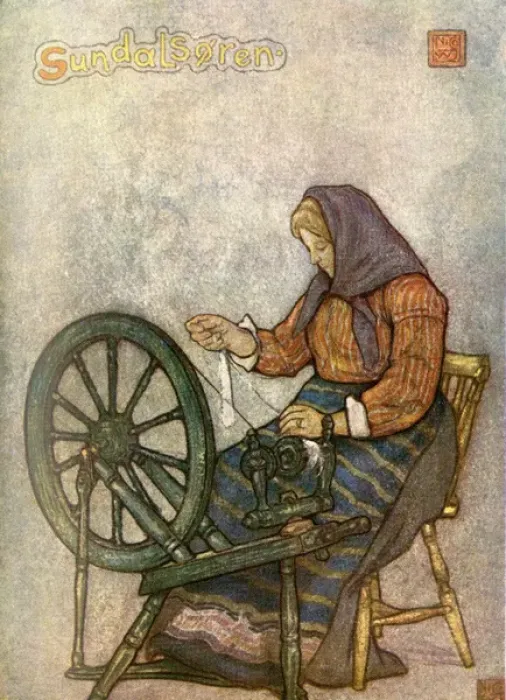 Framed Print : Spinning, Norway Framed Print : Spinning, Norway