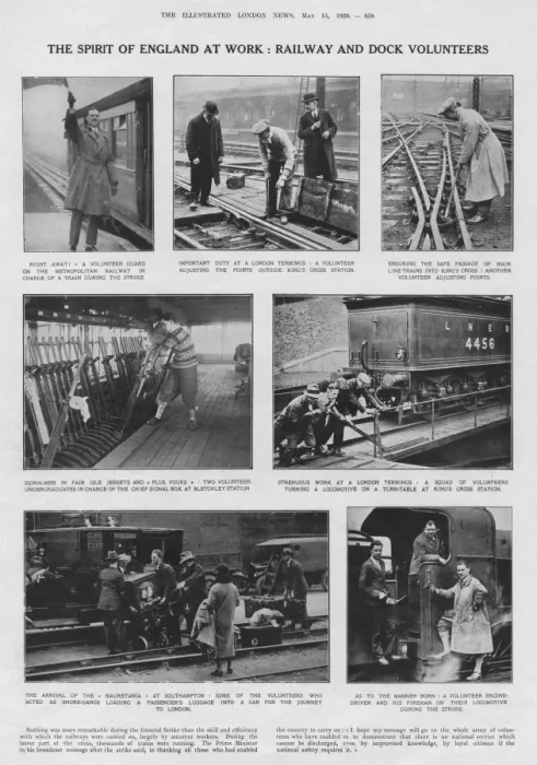 Framed Print : The spirit of England at work: railway and dock volunteers Framed Print : The spirit of England at work: railway and dock volunteers