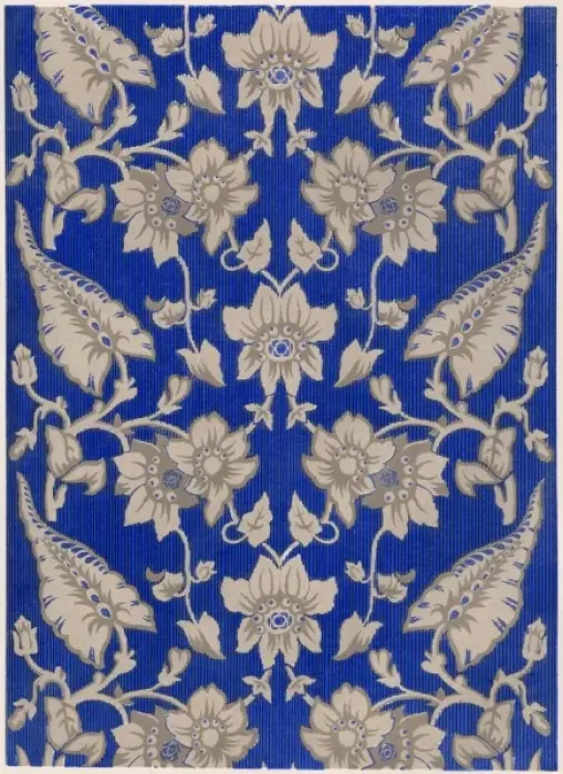 Framed Print : Spitalfields Brocade Framed Print : Spitalfields Brocade
