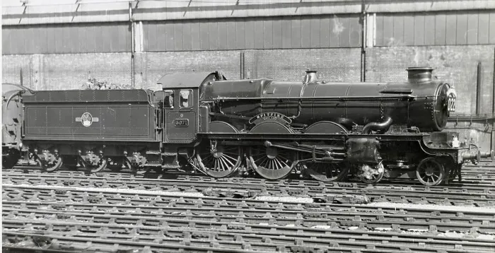 Framed Print : Spitfire steam locomotive approaching Paddington Station Date: circa 1960s Framed Print : Spitfire steam locomotive approaching Paddington Station Date: circa 1960s