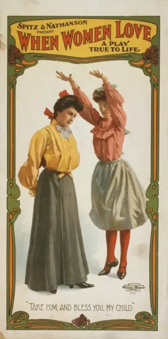 Framed Print : Spitz & Nathanson present When women love a play true to lif Framed Print : Spitz & Nathanson present When women love a play true to lif