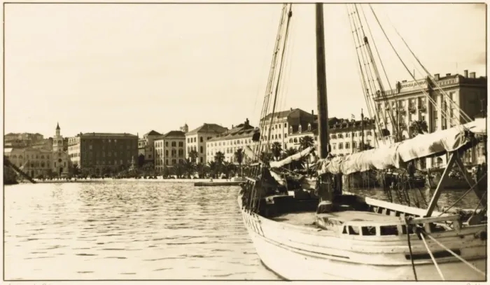Framed Print : Split - Croatia - The Harbour Framed Print : Split - Croatia - The Harbour