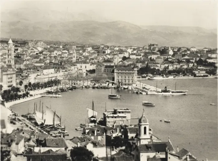 Framed Print : Split Harbour - Croatia Framed Print : Split Harbour - Croatia