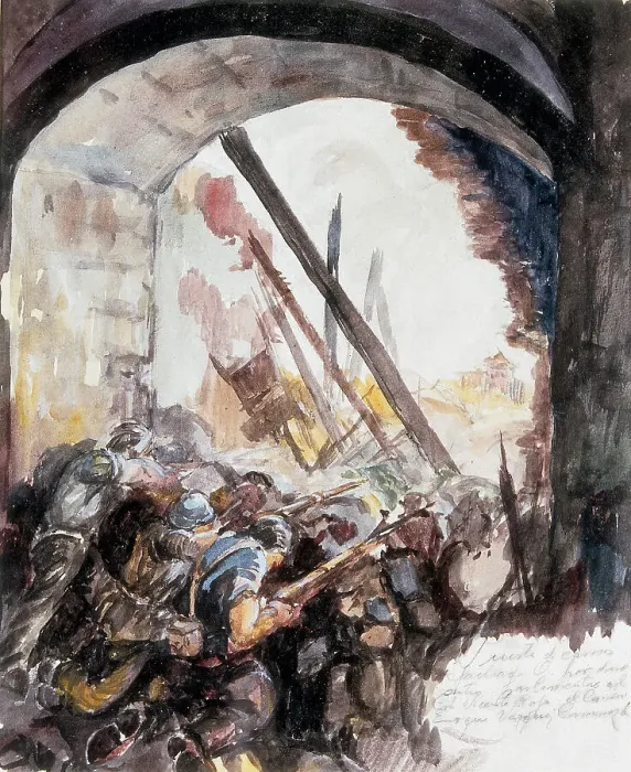 Framed Print : Spnaish Civil War (1936-1939). Carriage gate Framed Print : Spnaish Civil War (1936-1939). Carriage gate