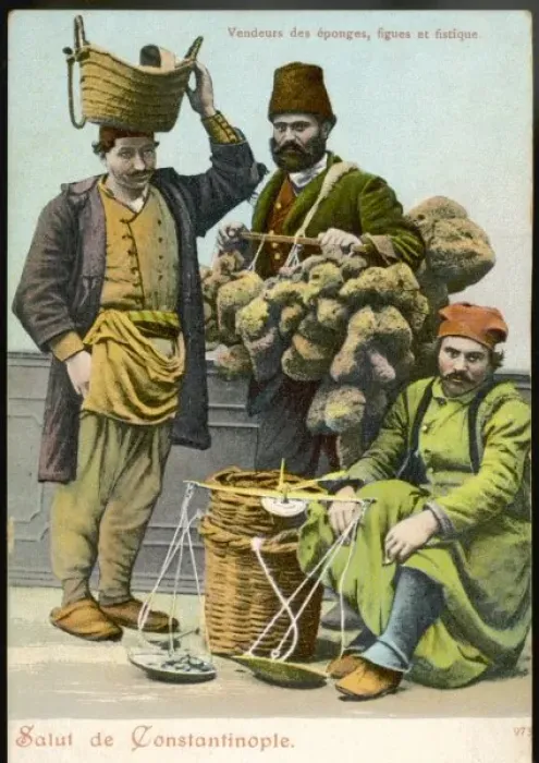 Framed Print : Sponge Sellers / Turkey Framed Print : Sponge Sellers / Turkey