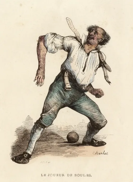Framed Print : Sport / Boules Framed Print : Sport / Boules