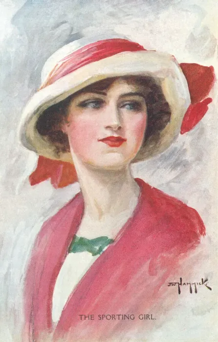 Framed Print : The Sporting Girl Framed Print : The Sporting Girl
