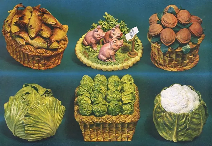 Framed Print : A Spread of Cake Novelties Framed Print : A Spread of Cake Novelties