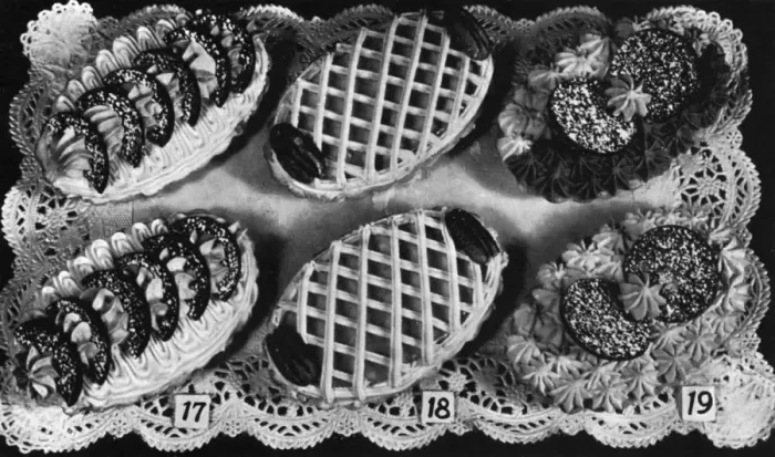 Framed Print : A Spread of French Pastries, Frangipane Desserts Framed Print : A Spread of French Pastries, Frangipane Desserts