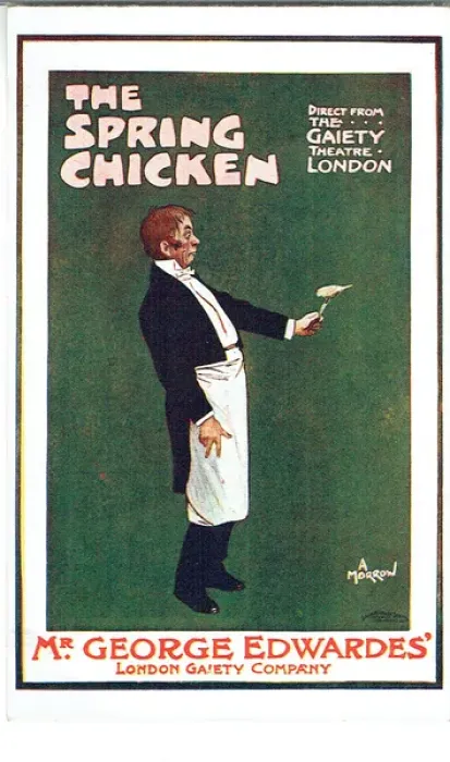 Framed Print : The Spring Chicken by George Grossmith Framed Print : The Spring Chicken by George Grossmith
