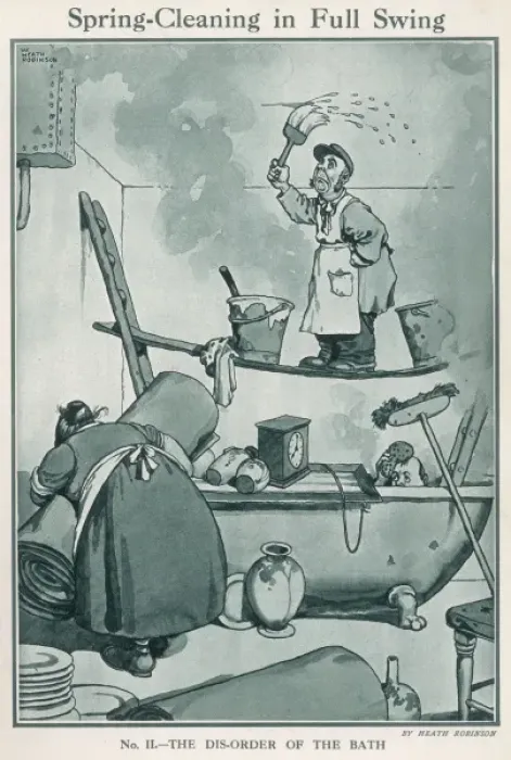 Framed Print : Spring-Cleaning in Full Swing II Framed Print : Spring-Cleaning in Full Swing II