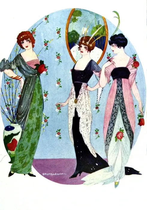 Framed Print : Spring Fashions for 1913 Framed Print : Spring Fashions for 1913