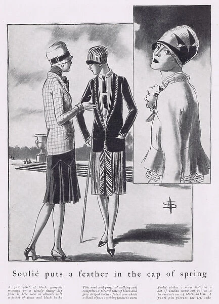 Spring fashions, 1927