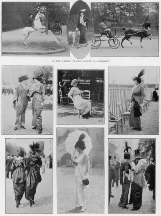 Framed Print : Spring Fashions in Paris Framed Print : Spring Fashions in Paris